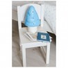 Lampe champignon bleu clair