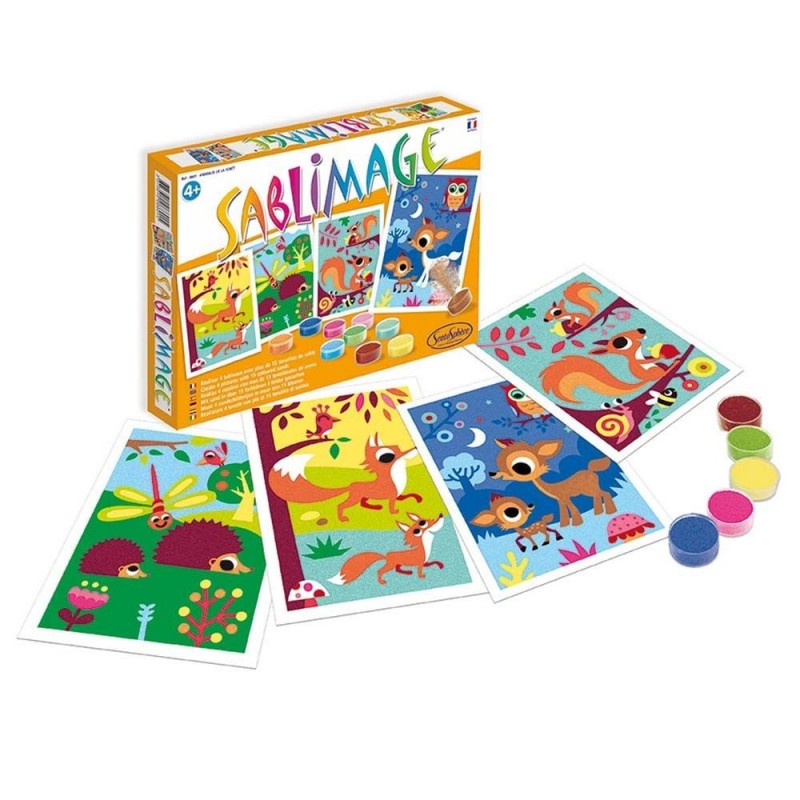 Sablimage - Animaux de la forêt Sablimage - Animaux de la forêt