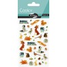 Stickers 3D Cooky Animaux de la forêt