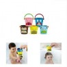Seaux empilables pour le bain