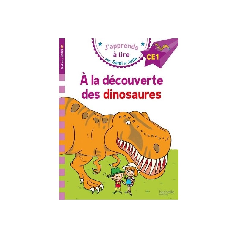 Sami et Julie - A la découverte des dinosaures (niveau 4) Sami et Julie - A la découverte des dinosaures (niveau 4)