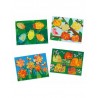 Peinture avec des billes - Nature multicolore
