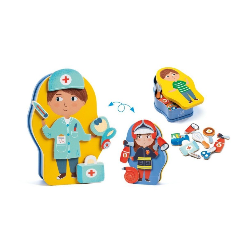 Jeu magnétique bois inzebox - Jobissimo Jeu magnétique bois inzebox - Jobissimo