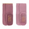 Chaussettes anitidérapantes - Rose T 27-30 (Lot de 2)