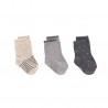 Chaussettes - Gris T 27-30 (Lot de 3)