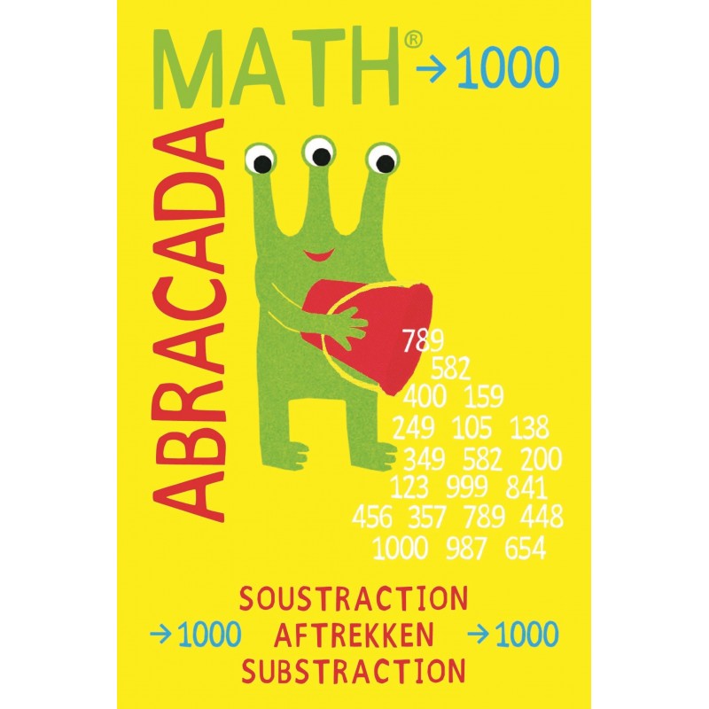 Jeu math - Soustraction jusque 1000 Jeu math - Soustraction jusque 1000