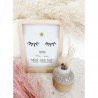 Cadre "Mère-veilleuse" (bois naturel)