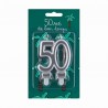 Bougie d'anniversaire 50 ans - De bon temps