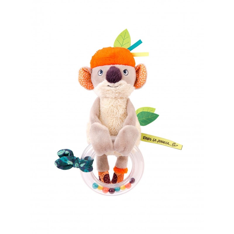 Hochet anneau billes koala Koco - Dans la jungle Hochet anneau billes koala Koco - Dans la jungle