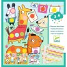 Créer avec des stickers Gommettes rondes
