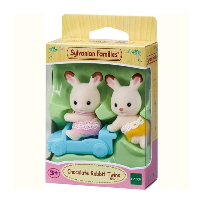 Jumeaux lapin chocolat - Sylvanian Families Jumeaux lapin chocolat - Sylvanian Families