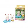 Jumeaux lapin chocolat - Sylvanian Families