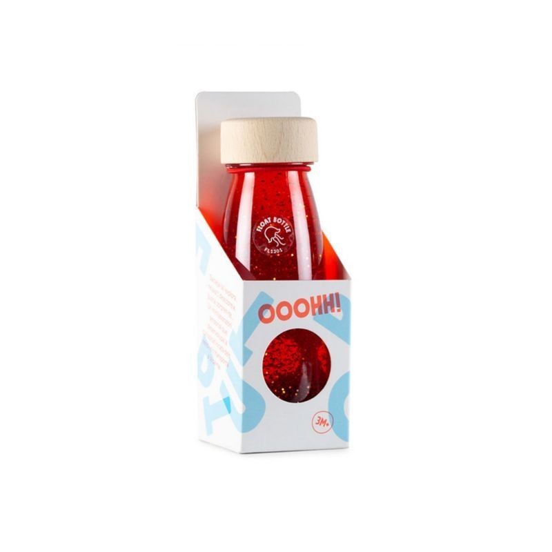 Bouteille sensorielle Float - Rouge Bouteille sensorielle Float - Rouge