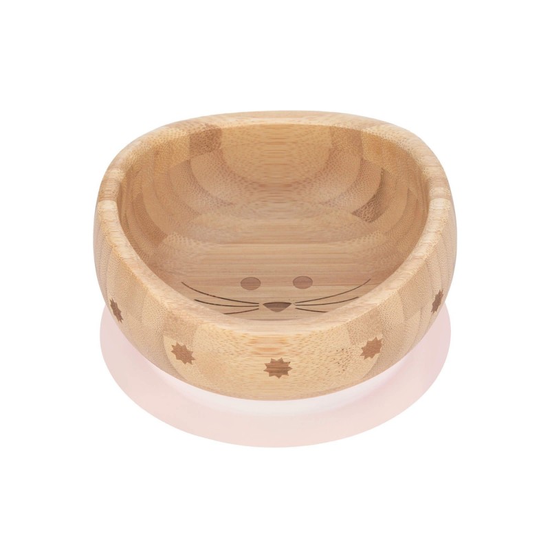 Bol en bois de bambou - Little Chums Souris Bol en bois de bambou - Little Chums Souris
