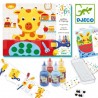Peinture à l'éponge les aventures de doudou