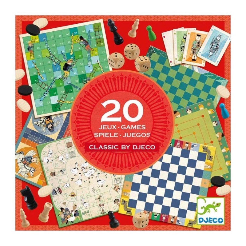 Boîte 20 jeux classiques Boîte 20 jeux classiques