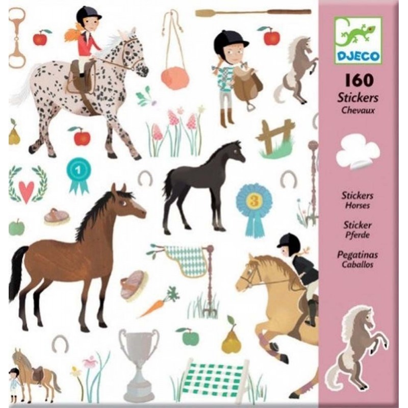 160 stickers Les chevaux 160 stickers Les chevaux