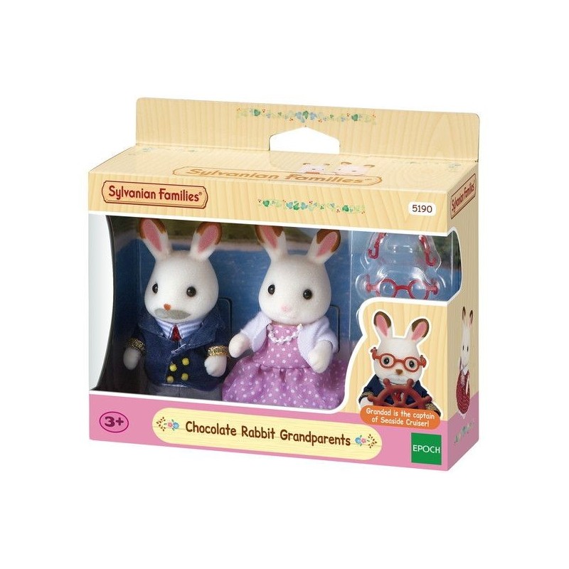 Grands-parents lapins chocolat - Sylvanian Families Grands-parents lapins chocolat - Sylvanian Families