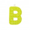 Lettre en tissu B