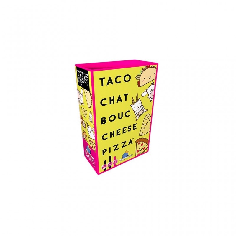 Taco chat bouc cheese pizza Taco chat bouc cheese pizza