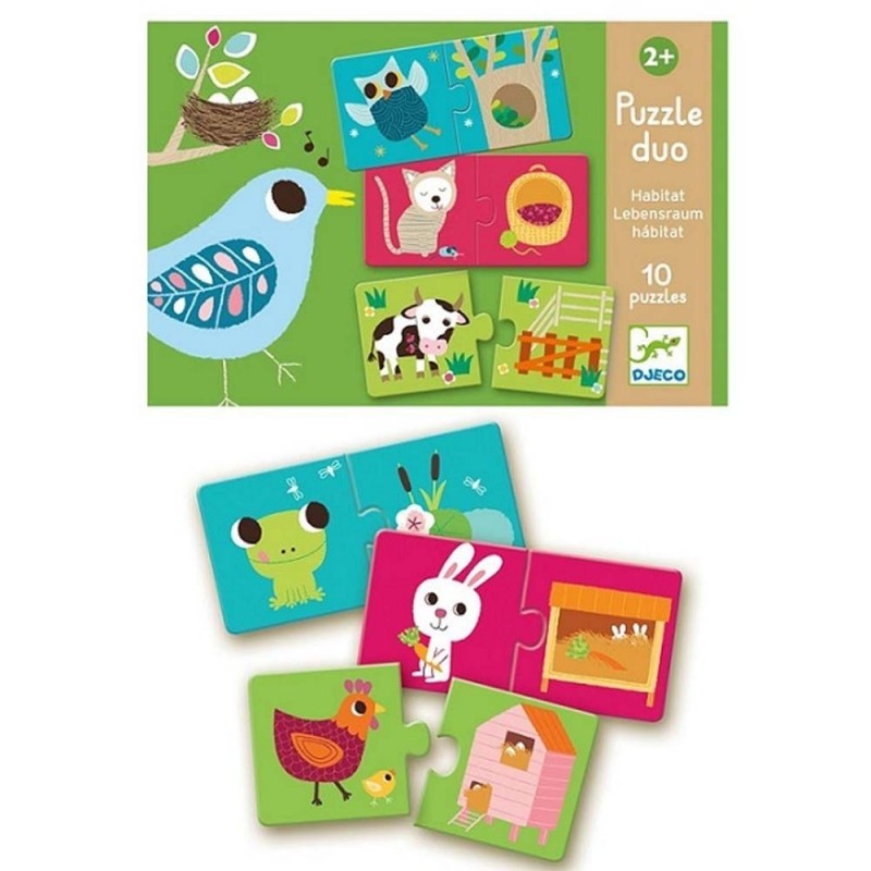 Puzzle duo - Habitat Puzzle duo - Habitat