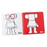 Cahier de coloriage les contraires - Les Popipop