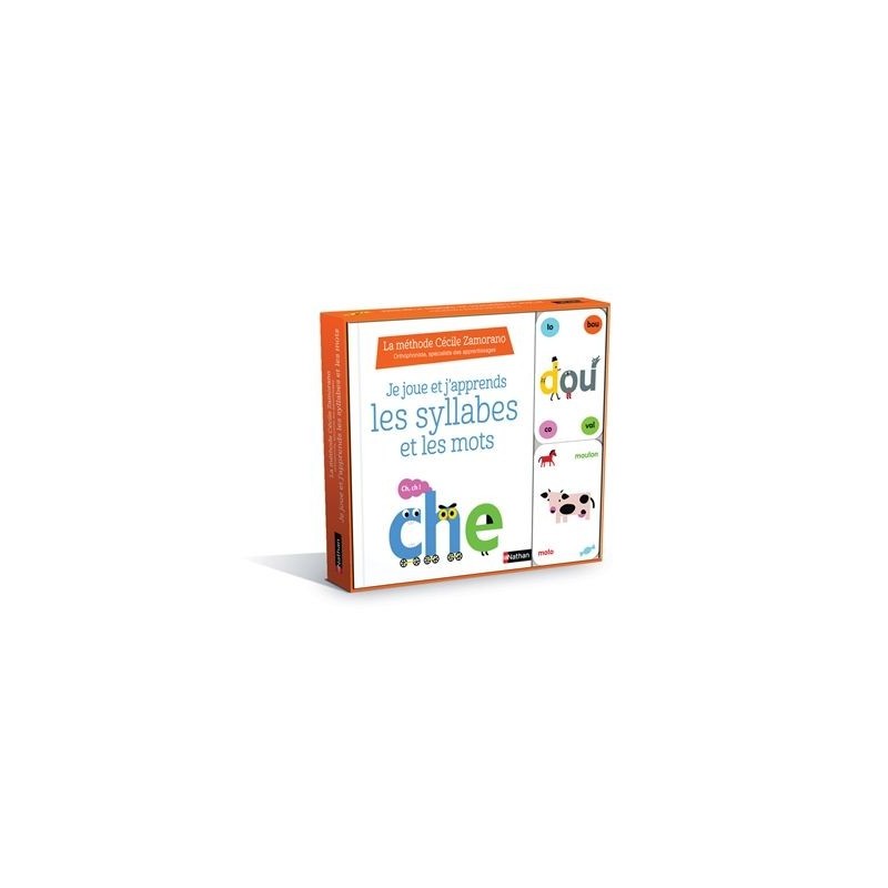 Je joue et j'apprends les syllabes et les mots Je joue et j'apprends les syllabes et les mots