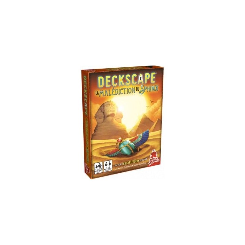Deckscape 6 - La malédiction du sphinx Deckscape 6 - La malédiction du sphinx
