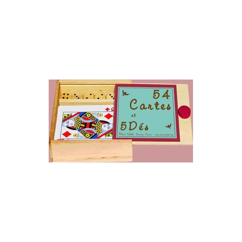 54 cartes et 5 dés 54 cartes et 5 dés