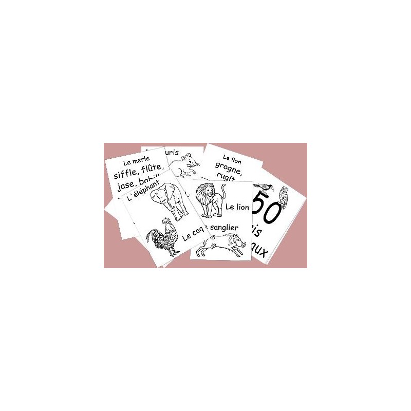 50 cris d'animaux 50 cris d'animaux