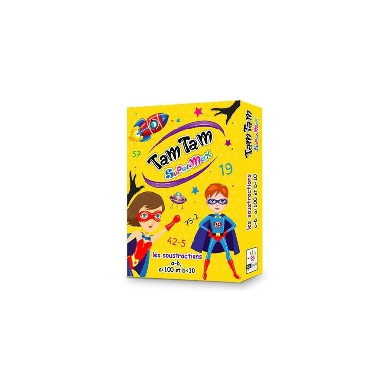 Tam tam supermax - Les soustractions Tam tam supermax - Les soustractions