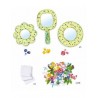 3 miroirs à décorer DIY Douceur florale