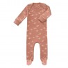 Pyjama avec pieds oiseaux 0-3 M