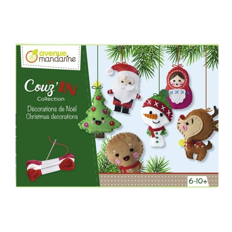 Boîte créative (Mini couz'in) - Décorations de Noël Boîte créative (Mini couz'in) - Décorations de Noël