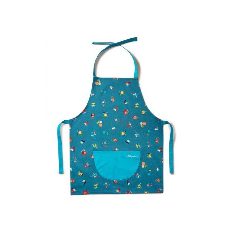 Tablier et toque En route - Little Chef Tablier et toque En route - Little Chef
