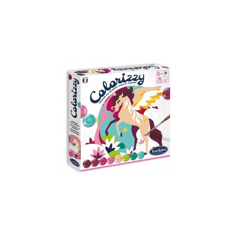 Peinture par numéros COLORIZZY - Licornes