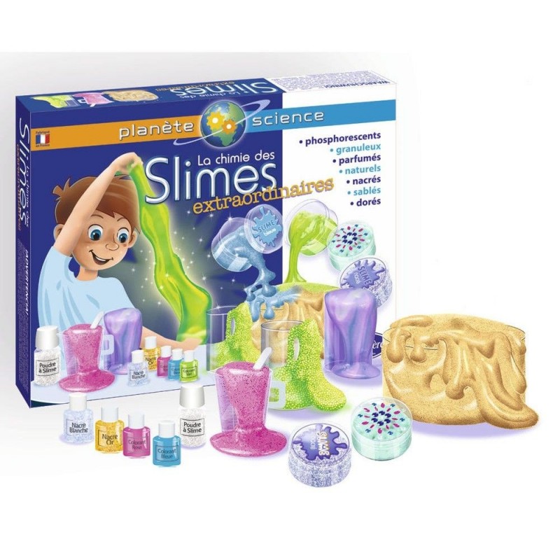 La chimie des slimes extraordinaires La chimie des slimes extraordinaires
