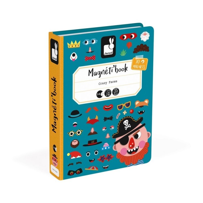 Magneti'Book Crazy faces garçon Magneti'Book Crazy faces garçon