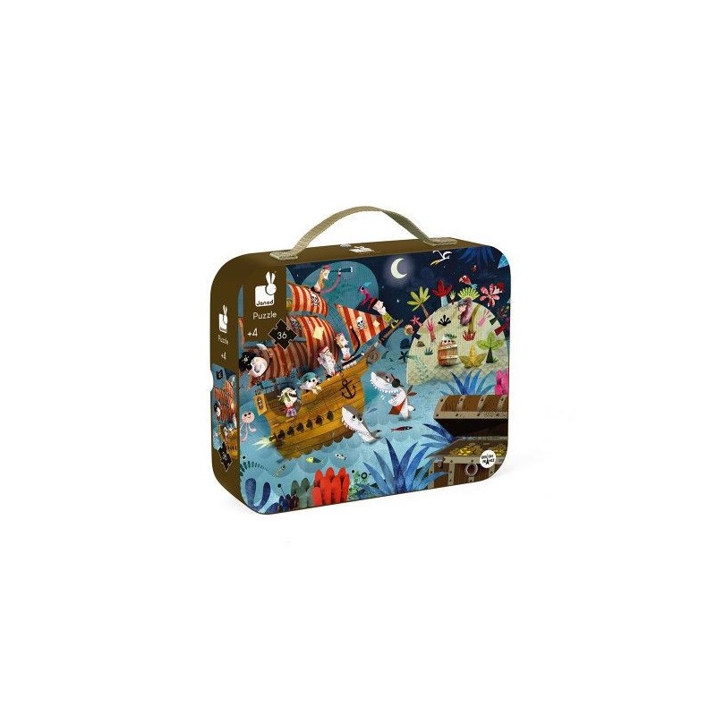 Puzzle La chasse aux trésors - 36 pièces Puzzle La chasse aux trésors - 36 pièces