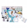 Puzzle tactile géant 20 pièces - La vie sur la banquise