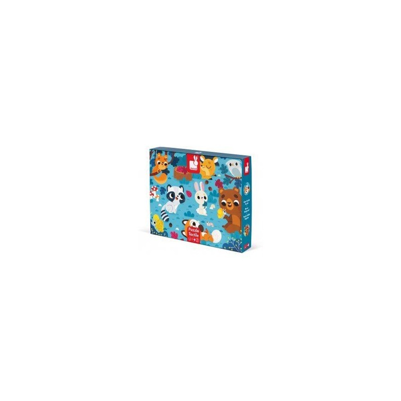 Puzzle tactile Les animaux de la forêt Puzzle tactile Les animaux de la forêt