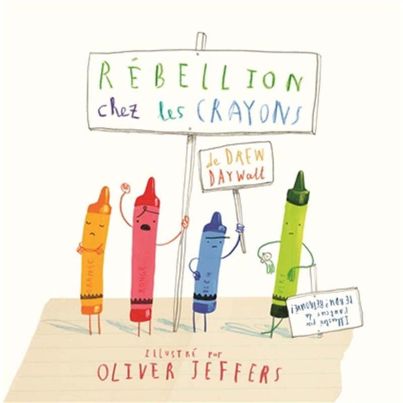 Rébellion chez les crayons Rébellion chez les crayons