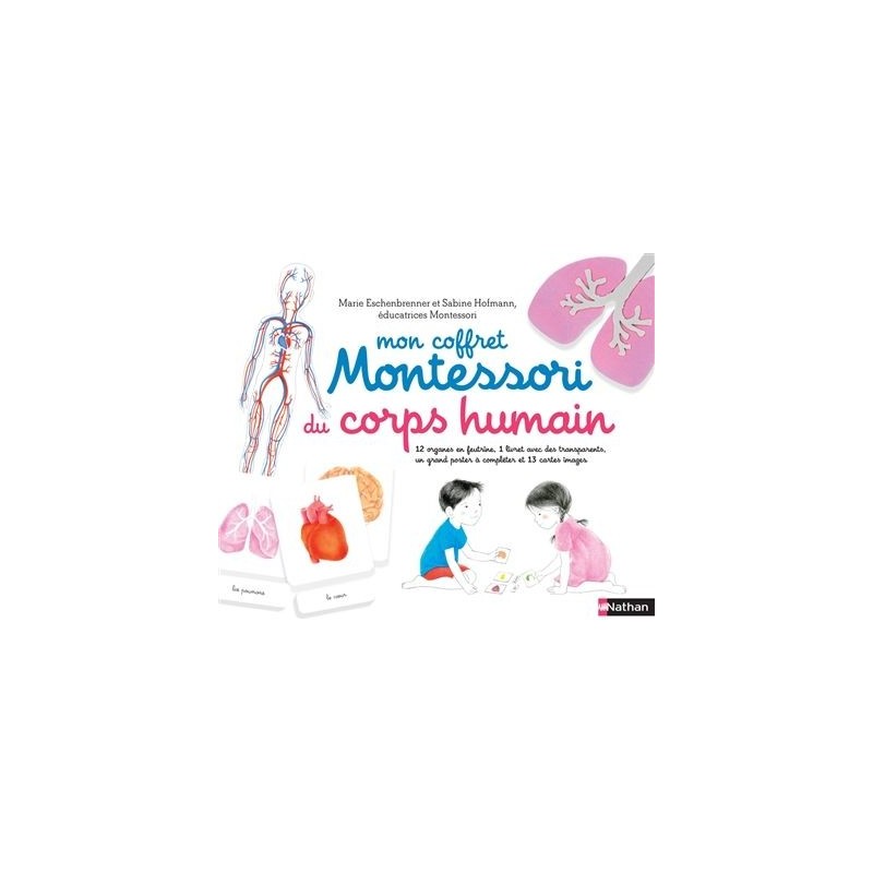 Mon coffret Montessori du corps humain Mon coffret Montessori du corps humain
