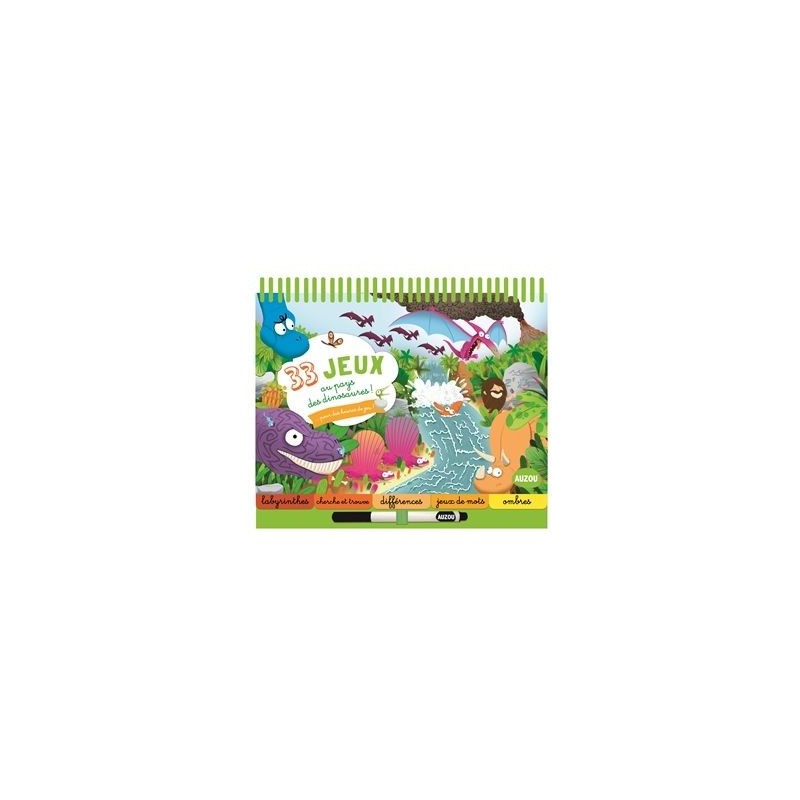 33 jeux au pays des dinosaures ! 33 jeux au pays des dinosaures !