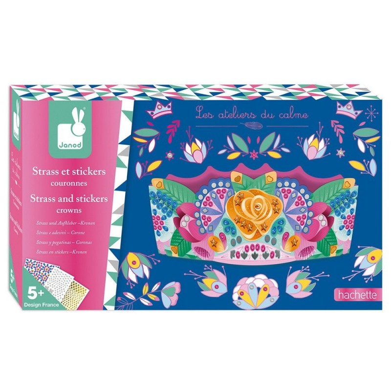 Kit créatif - Strass et stickers Couronnes Kit créatif - Strass et stickers Couronnes
