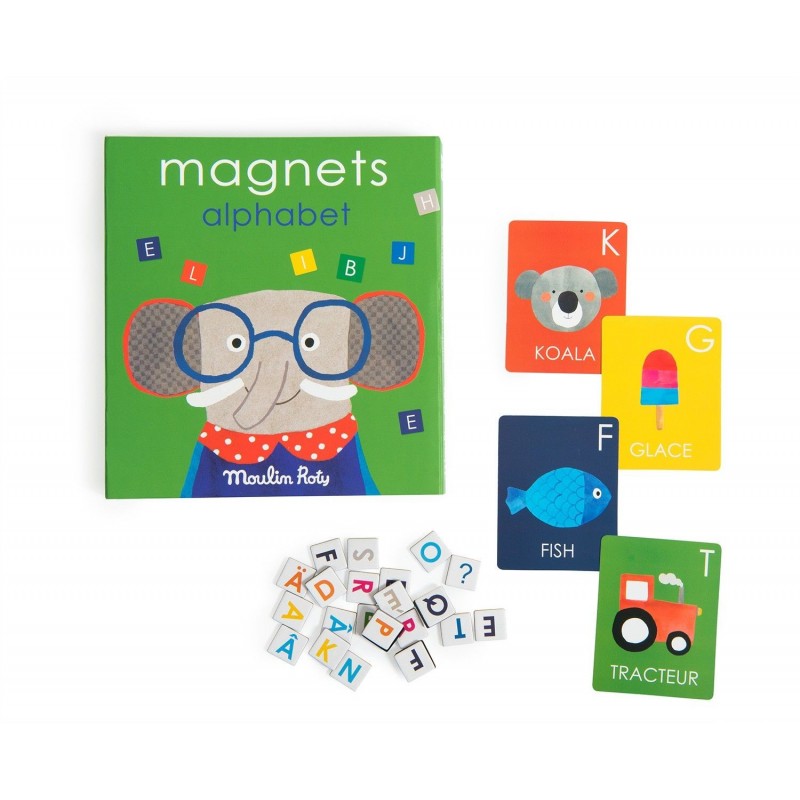 Jeu magnétique alphabet Les Popipop Jeu magnétique alphabet Les Popipop