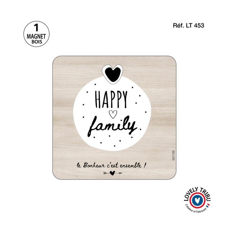 Lovely Family - Le cadre photo à poser Happy family Noé Lovely Family - Le cadre photo à poser Happy family Noé