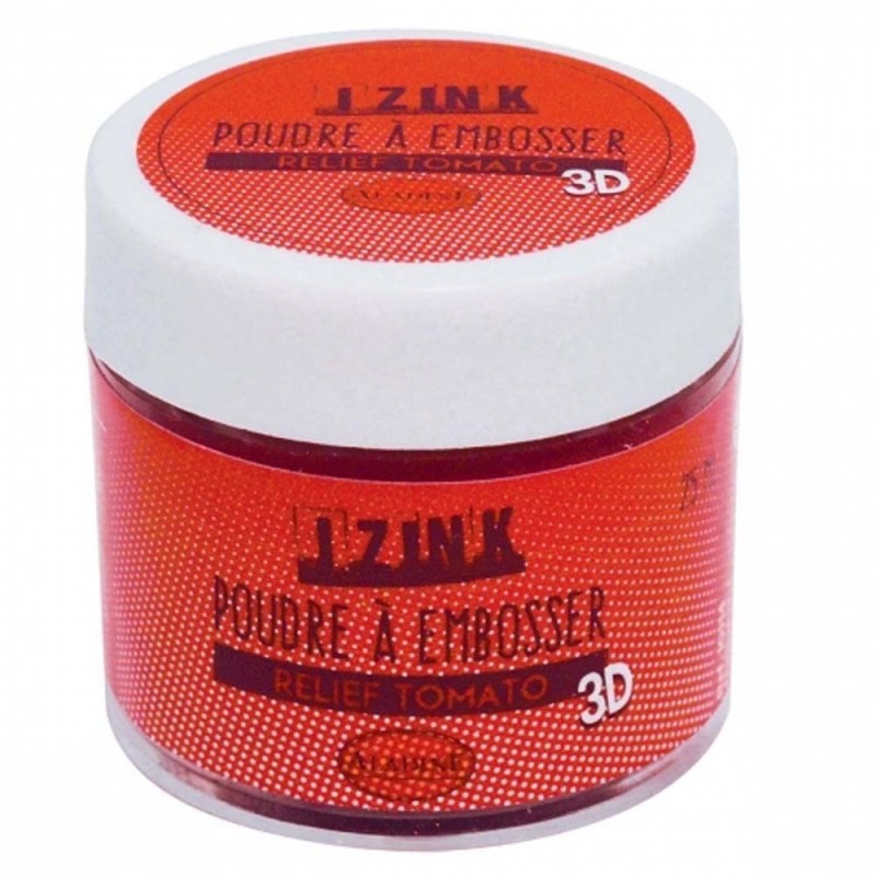 Poudre à embosser relief tomate Poudre à embosser relief tomate