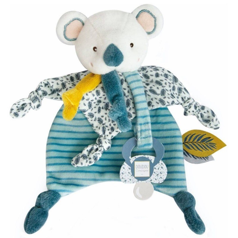 Doudou attache-sucette Yoca le koala