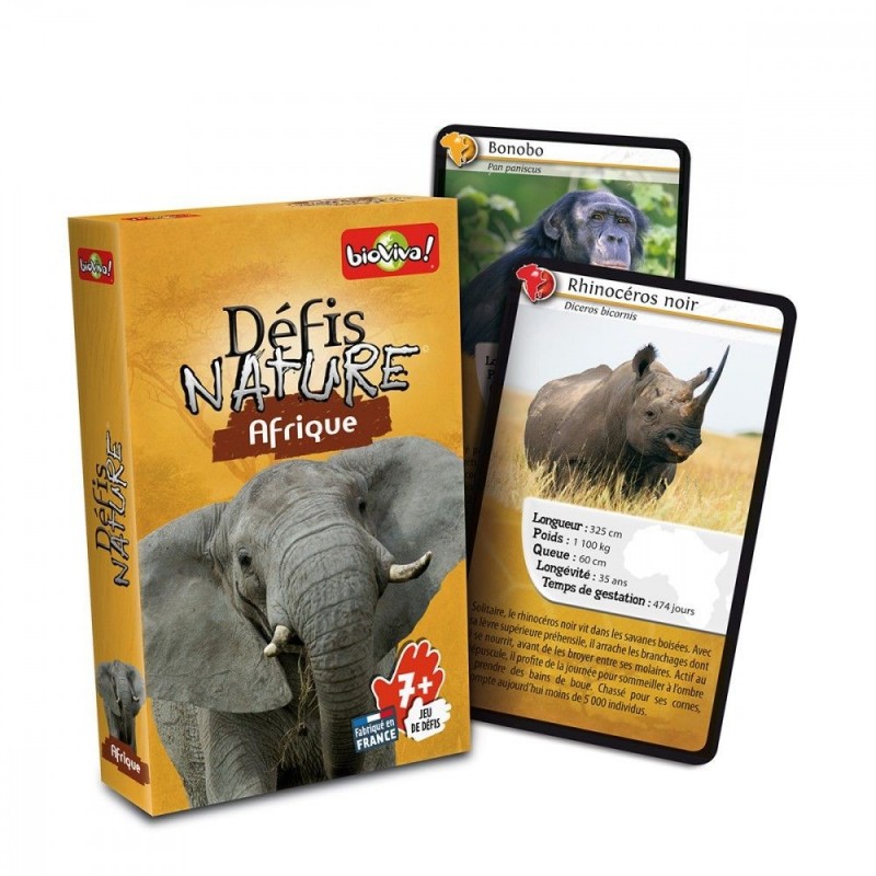 Défis Nature "Les continents" - Afrique Défis Nature "Les continents" - Afrique
